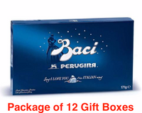 Perugina Baci Dark Chocolate 12pc Gift Box 6.03 oz (Case of 6)