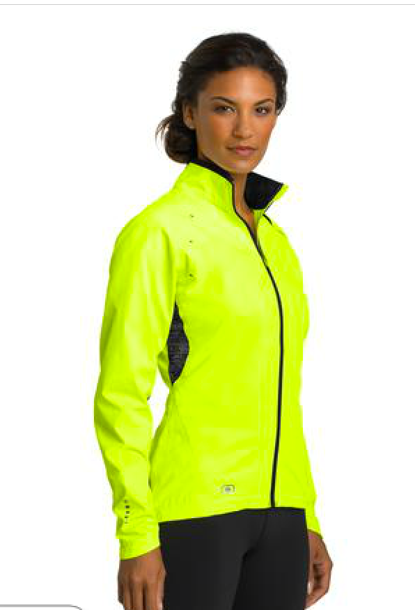 Neon Safety Yellow OGIO Endurance Club Running Jacket - Fifty States ...