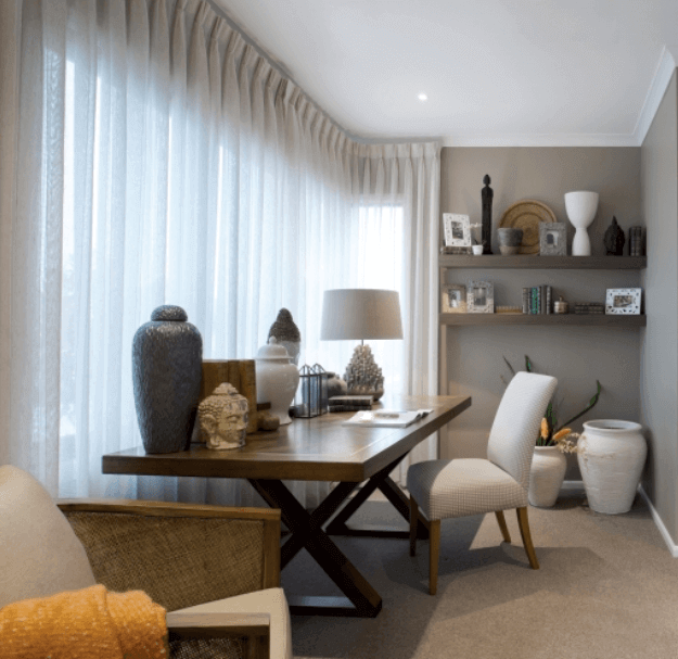 Custom Made Sheer Curtains add the WOW to any room. Quickfit Blinds