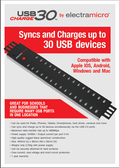 Electra Micro 30 Port USB Sync & Charge Hub