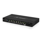 Ubiquiti EdgeRouter 12 - 10-Port Gigabit Router, 2 SFP Ports- 24v Passive PoE In and Out (Limited) - 1GHz Quad Core Processor - 1GB RAM