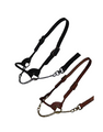 RK Top Notch Rolled Nose Leather Show Halter