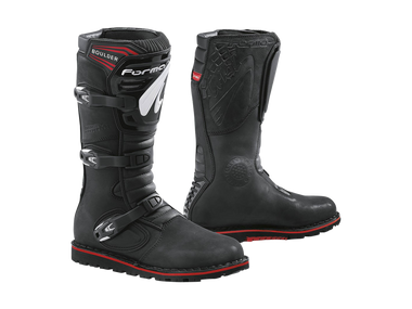 Forma motorcycle offroad Boulder boots on sale. Adventure touring boots are built for comfort and agilty. MOTO-D is a master retailer for Forma Boots.