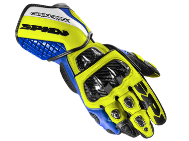 SPIDI Carbo Track EVO Gloves Blue / Yellow