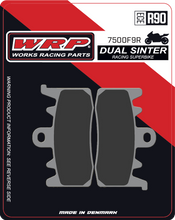 WRP Brake Pads Dual Sinter DS Racing Superbike 7500 F9R - Front (2/pc)