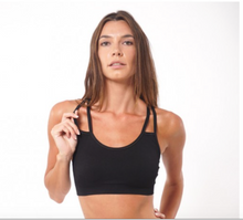 Strappy Bra Black | Nux at Fire and Shine | Womens Crops