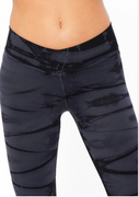 V-FIt Crop in Black Summit | Nux at Fire and Shine | Womens Leggings 