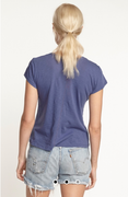 Anchor Boy Tee in Denim | Sundry at Fire and Shine | Womens Tops