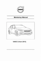 Complete Service Manual - Volvo V40CC (from 2013)(V40CCWKSM)