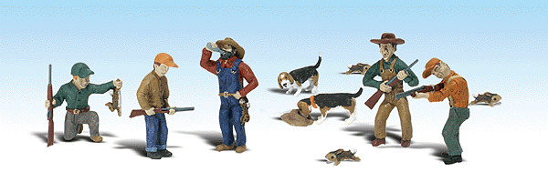 Woodland Scenics 1903 HO Scale 1:87 Rabbit Hunt