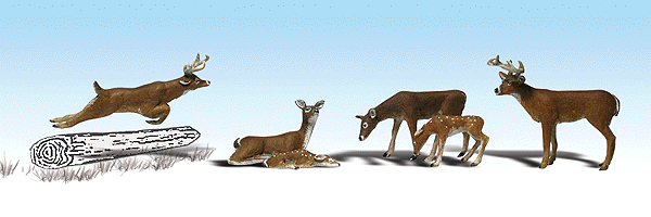 Woodland Scenics 1884 HO Scale 1:87 Deer