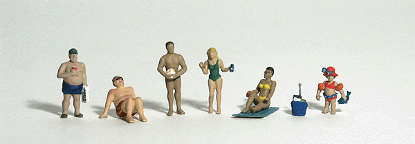 Woodland Scenics 1853 HO Scale Sun Bathers