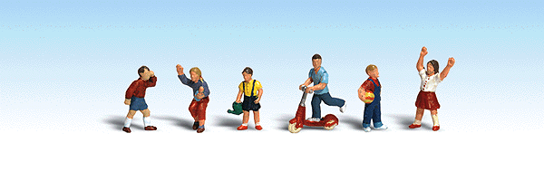 Woodland Scenics 1891 HO Scale Children