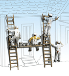 Woodland Scenics 1890 HO Scale Painters