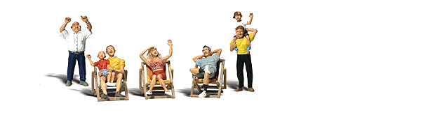 Woodland Scenics 1881 HO Scale Spectators