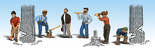 Woodland Scenics 1876 HO Scale Lumberjacks