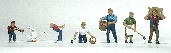 Woodland Scenics 1857 HO Scale Farm People