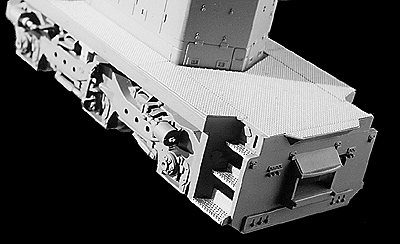 Cannon 2005 HO Detail Part Brass Safety Tread Side Step Kit for For Athearn SD40-2 (Pre 2007 Releases)