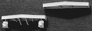Cannon 2108 HO scale Detail Part EMD 90 Series Anticlimber SD80 SD90 (front & rear) w/Ditch Lights