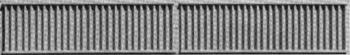 Cannon 1403 HO Scale Detail Part EMD Radiator Screens pkg(4) GP40-2 S40-2 Post 1976