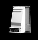 Cannon 1601 HO Scale Detail Part EMD Blower Housing Angled