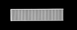 Cannon 1401 HO Scale Detail Part EMD Radiator Screens GP38-2, GP39-2 and SD45-2. 