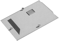 Cannon 1359 HO Scale Detail Part EMD Filter Hatches SD50 SD60 SD60M