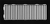 Cannon 1307 HO Scale Detail Part EMD Filter Screens SD50, SD60, SD60M, SD70, SD75, SD80 and SD90.