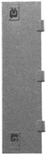 Cannon 1007 HO Scale Detail Part EMD Radiator Compartment Doors 16 x 17 x 65", Plain & Latched