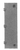 Cannon 1006 HO Scale Detail Part EMD Radiator Compartment Doors 22 x 78", Latched