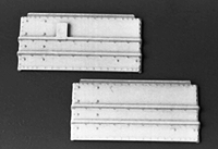 Detail Associates 6222 HO Scale Gondola Parts Riveted Ends for GS Style pkg(2)