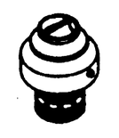 Details West 125 Spark Arrestors "Super" Harco Centrifugal pkg(2) HO Scale