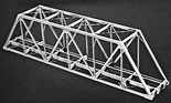 Campbell Scale Models 763 125' Single-Track Truss Bridge HO Scale