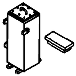 Details West 161 Vent & Electrical Cabinet Sets EMD Dash-2 HO Scale