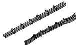 Details West 224 Traction Motor Cable Set HO Scale
