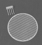 Detail Associates 2702 Air Grilles (Photo-Etch Stainless Grille & Plastic N-B-W Castings) ALCO Diesels - 64" Diameter pkg(2) HO Scale 