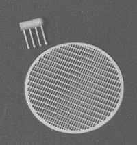 Detail Associates 2702 Air Grilles (Photo-Etch Stainless Grille & Plastic N-B-W Castings) ALCO Diesels - 64" Diameter pkg(2) HO Scale 