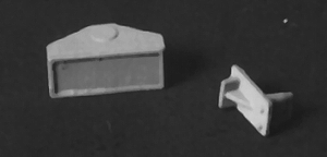 Detail Associates 2603 ALCO Numberboards pkg(4) Angled Back HO Scale 
