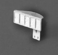 Detail Associates 2602 ALCO Numberboards pkg(4) Curved Back HO Scale 
