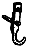 Precision Scale Co PSC 3305 Chain Hooks Outboard HO Scale