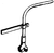 Precision Scale Co PSC 3313 Overflow Pipe w/Bracket HO Scale