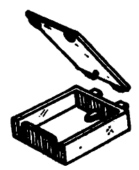 Precision Scale Co PSC 3451 Working Hatch Cab Roof (Plastic) HO Scale