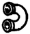 Precision Scale Co PSC 48105 Cooling Coil Ends Small/.020" Core O/S/HO Scale
