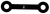 Precision Scale Co PSC 48187 Drawbar - Delrin Plastic Medium (27/32") O/S/HO Scale