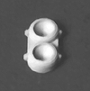 Copy of Detail Associates 1004 Headlights - Diesels (Plastic) Pyle Early (Rounded) Dual Beam pkg(2) Ho Scale