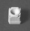 Detail Associates 1005 Headlights - Diesels (Plastic) Oscillating Mars Single Beam (Square) pkg(2) Ho Scale