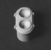 Detail Associates 1008 Headlights - Diesels Mars Oscilliating Dual Beam Round, Extended Style pkg(2) Ho Scale