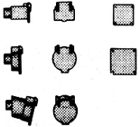 Detail Associates 1509 MU Receptacles Modern Set Ho Scale