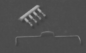 Detail Associates 2204 Coupler Lift Bar With Bracket pkg(2) Ho Scale
