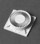 Detail Associates 2001 Cooling Fan 34" Flat Top pkg(4) Ho Scale